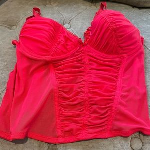 NWOT Corset with adjustable straps